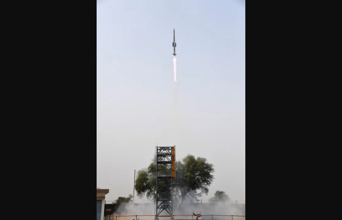  VL-SRSAM missile test fired off Odisha coast