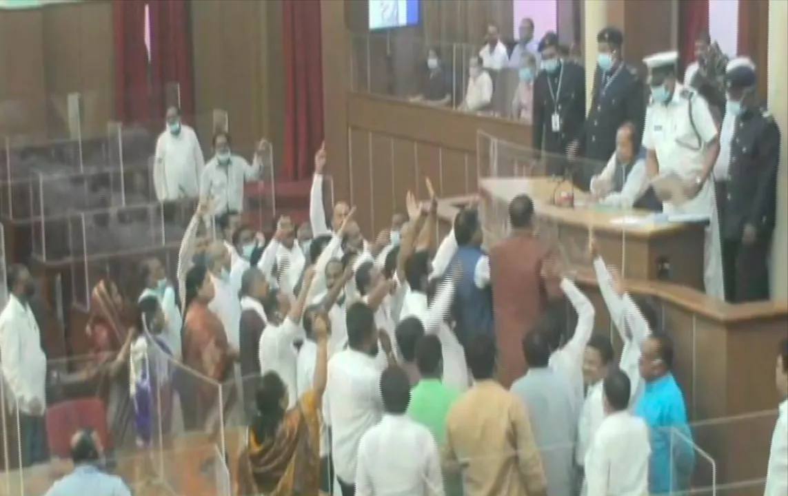  Odisha's ruling party playing role of Opposition: BJP