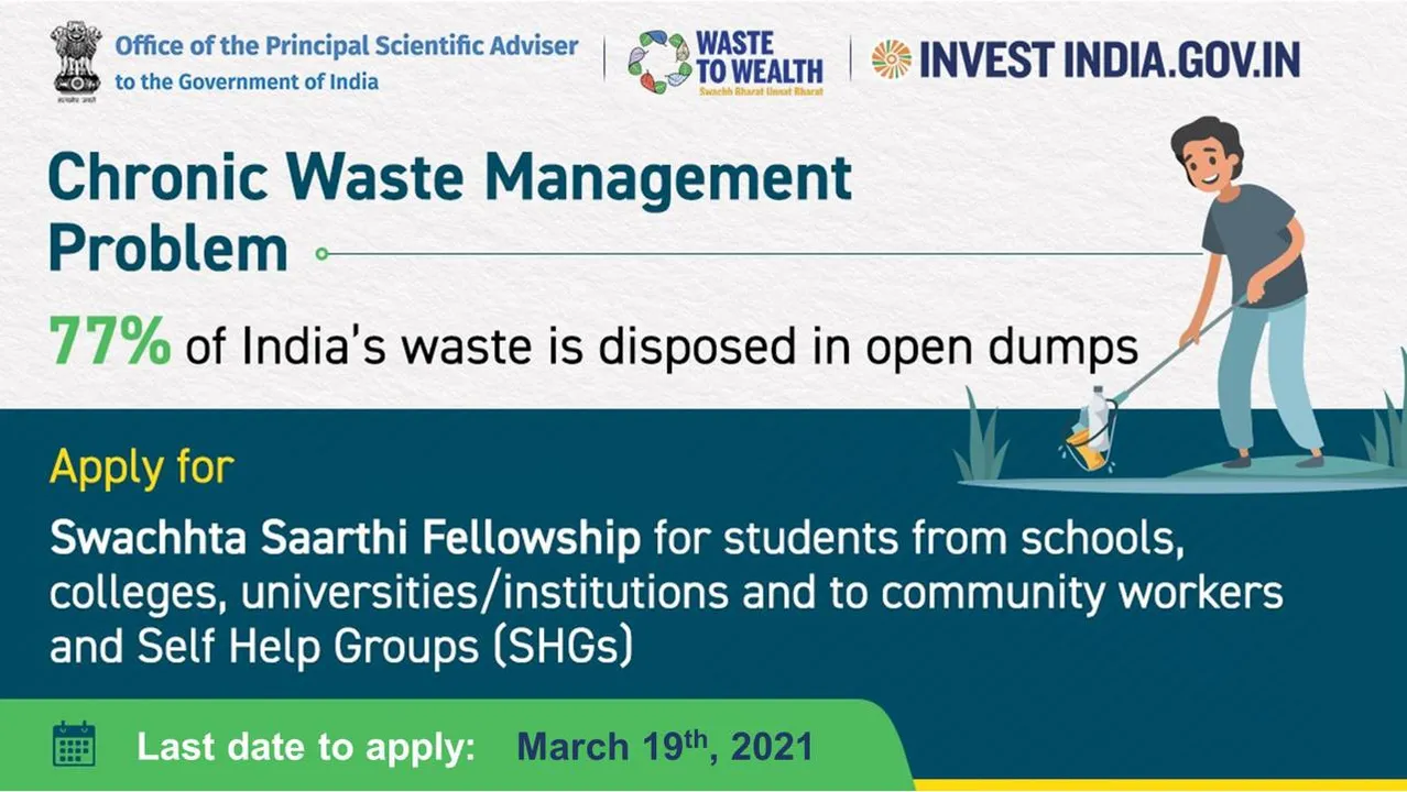 Swachhta Saarthi Fellowship: All you need to know