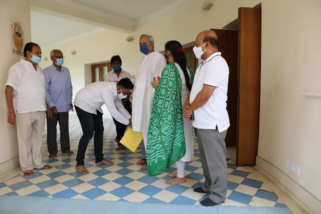  Pipili By-poll BJD candidate seeks party chief's blessings