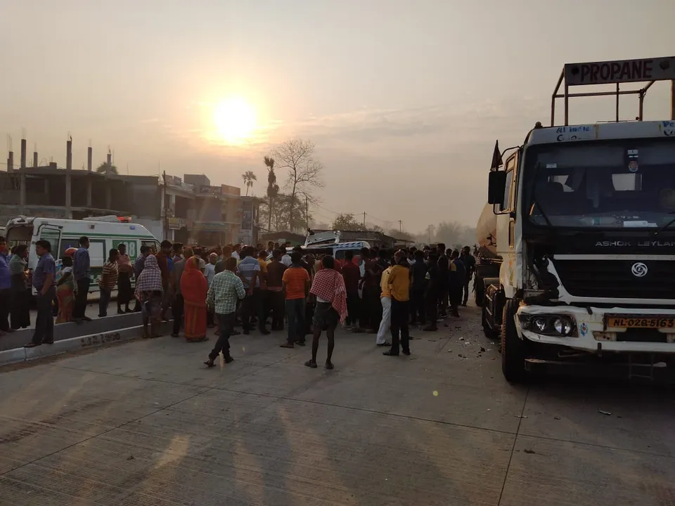  4 killed, 3 injured in ambulance-truck collision in Odisha's Angul