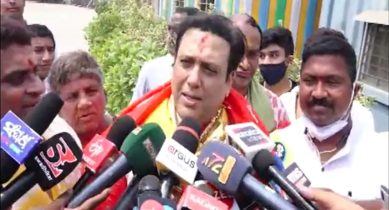  ‘Hero No 1’ Govinda, wife pay obeisance to deities at Puri Jagannatha Temple