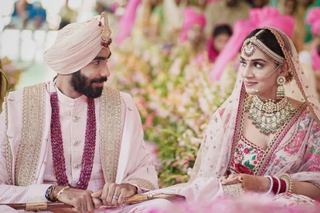  Jasprit Bumrah ties knot with Sanjana Ganesan