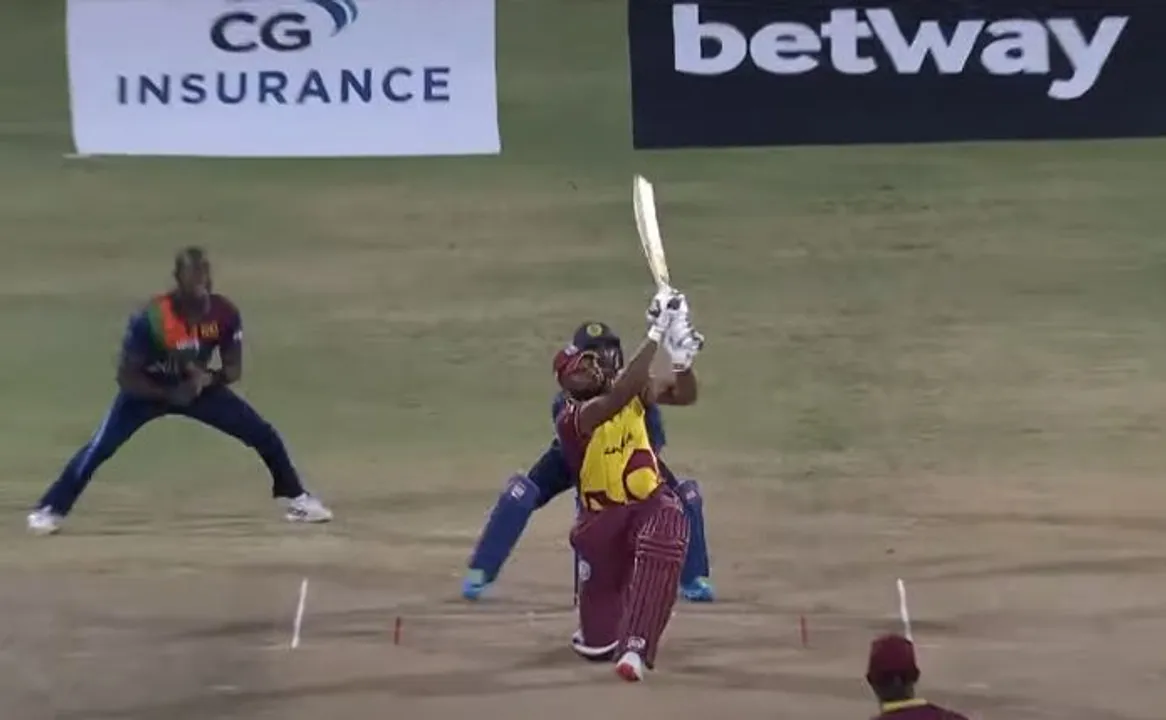  [Watch] Kieron Pollard hits 6 sixes in an over