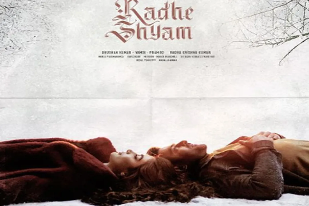  Prabhas shares romantic poster of 'Radhe Shyam'