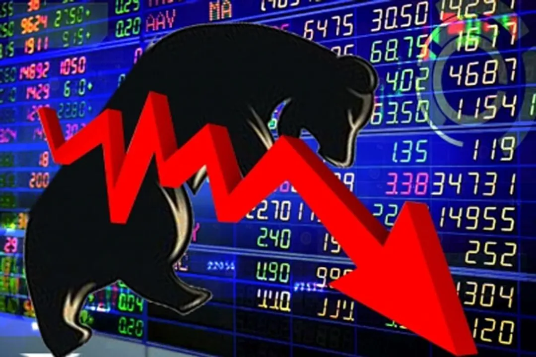  Equities in red, Sensex falls 700 points