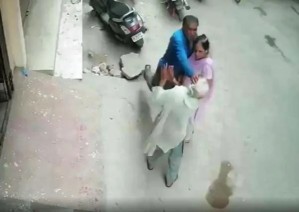  Caught on CCTV: Woman dies after being slapped by son in Delhi
