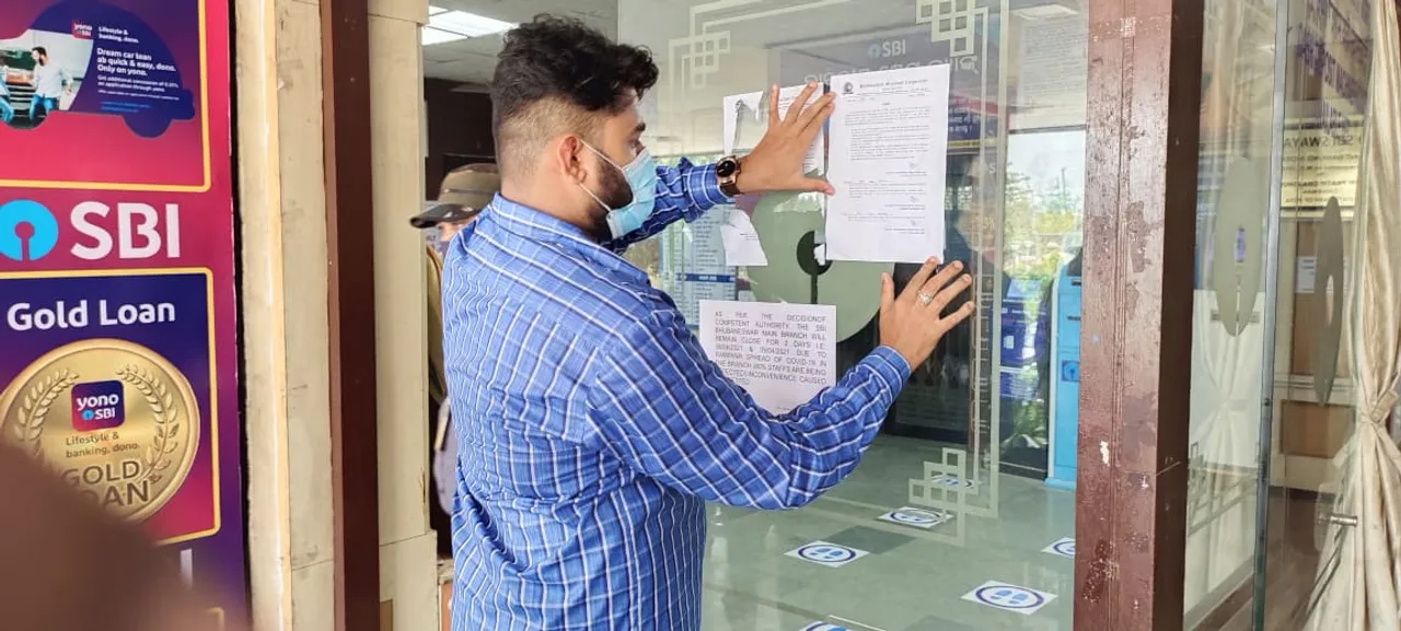  COVID-19: SBI Main Branch in Odisha capital sealed again