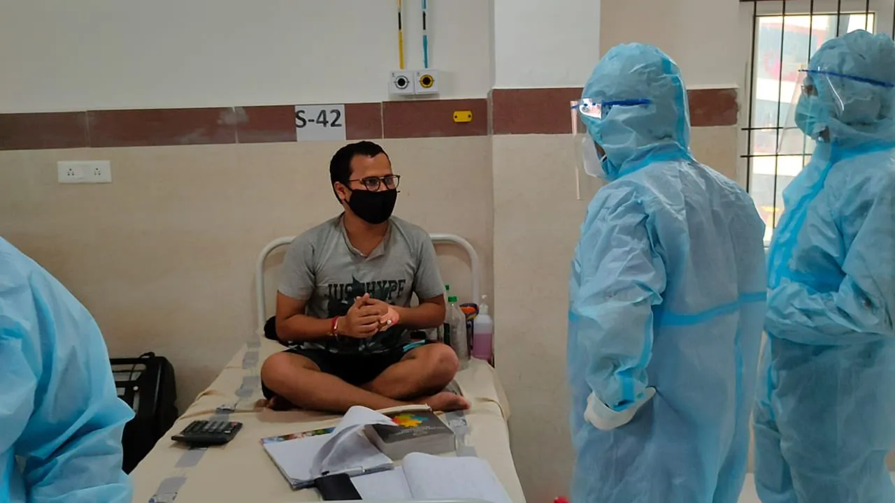  Odisha man's preparation for CA exam at COVID hospital wins hearts
