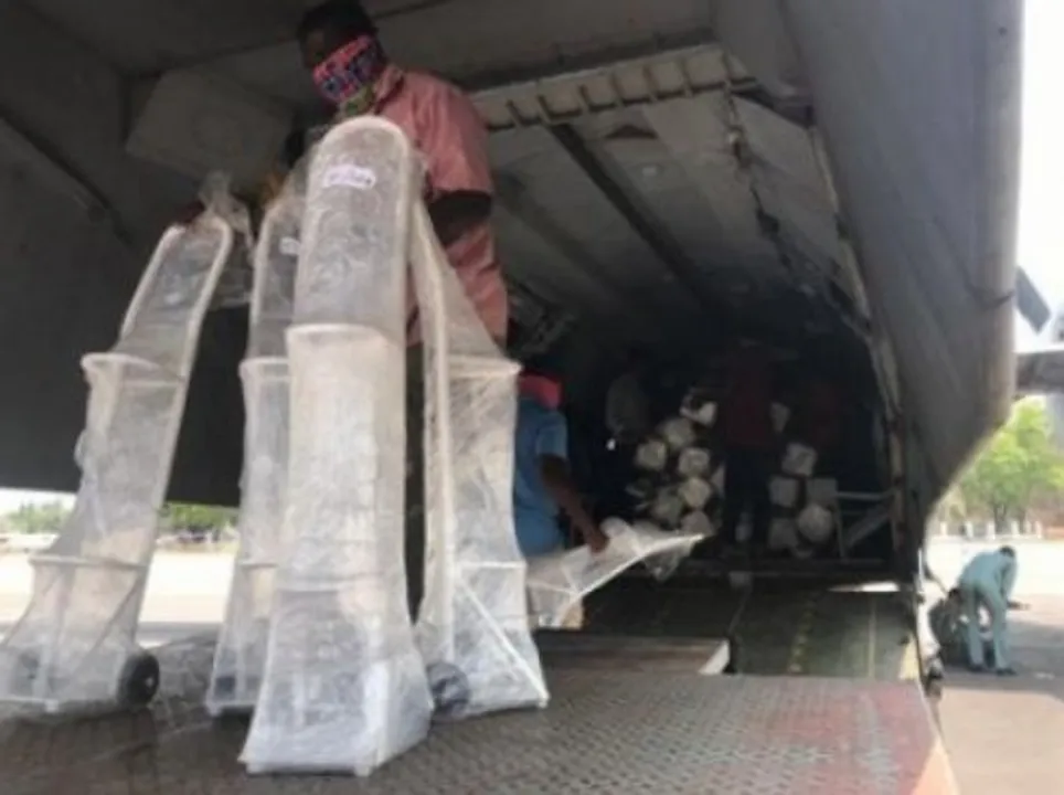  India plans to import oxygen containers, press IAF into service