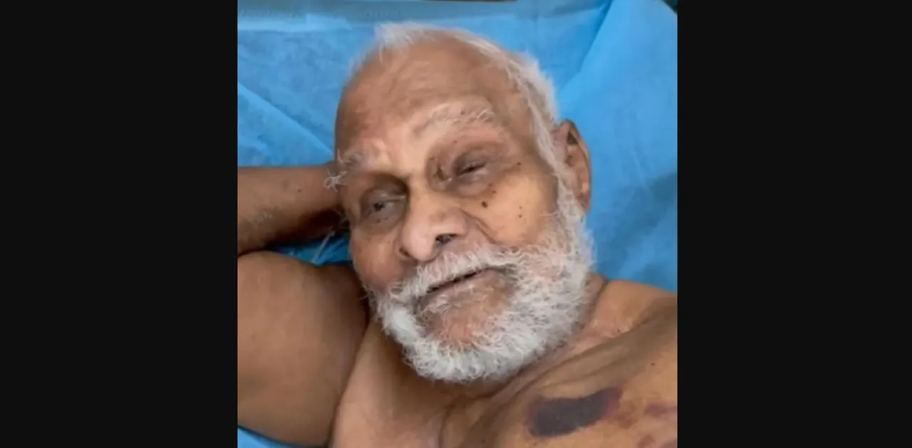  110-year-old man beats COVID at hospital