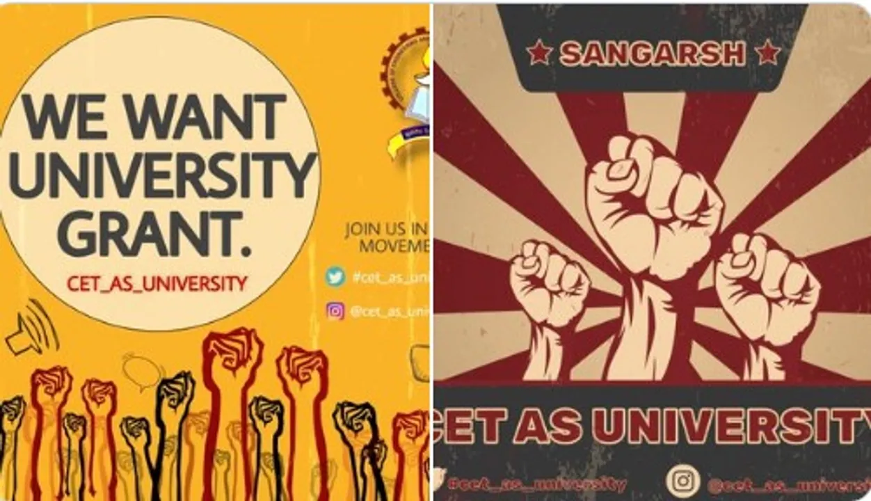  #CETAsUniversity trends as demand for varsity status gains steam