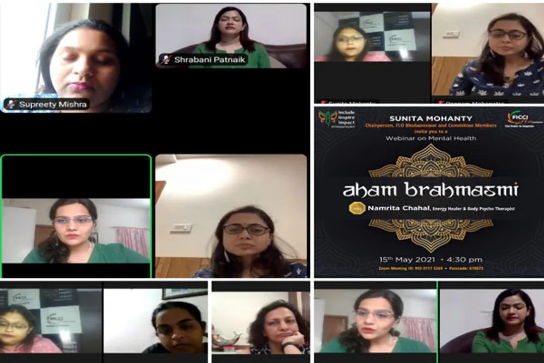  FICCI FLO organises mental health counseling 'aham brahmasmi'