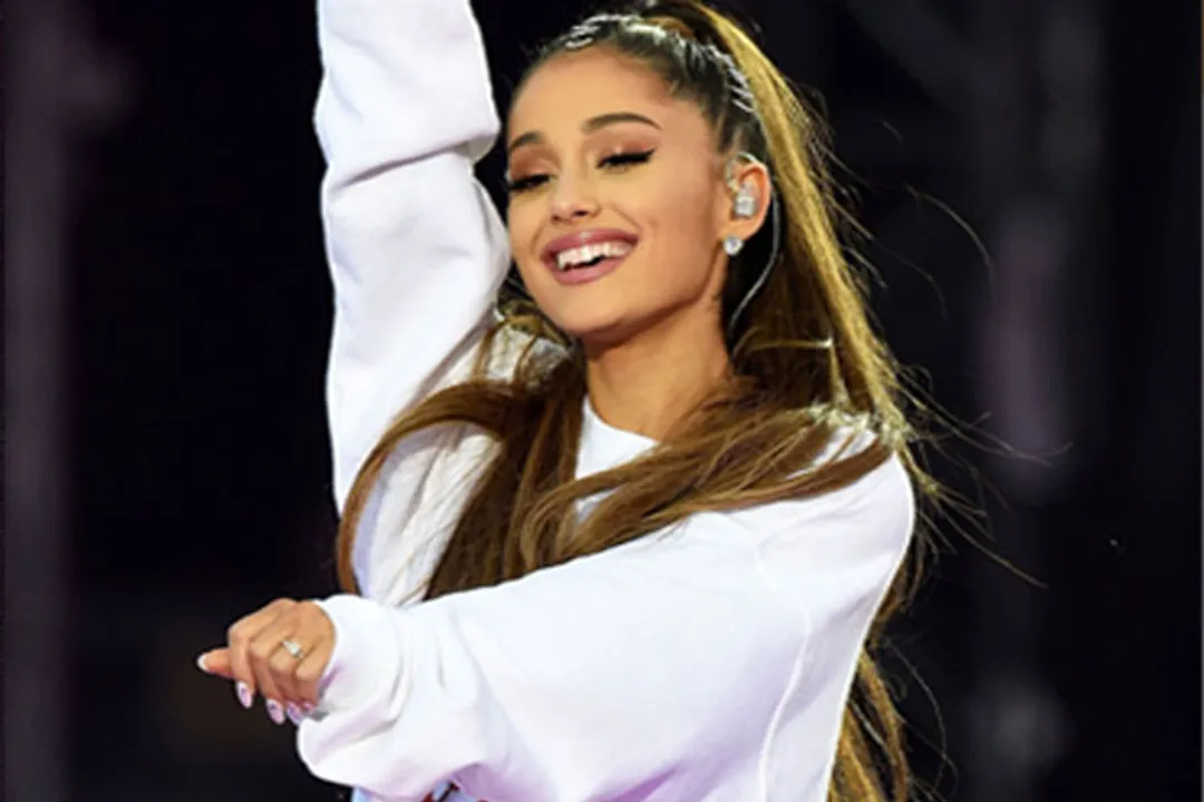  American singer Ariana Grande gets hitched