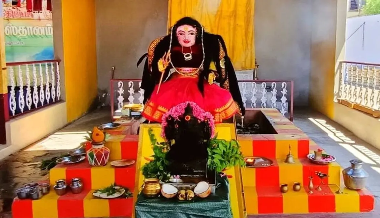  'Corona Devi' temple created in Coimbatore