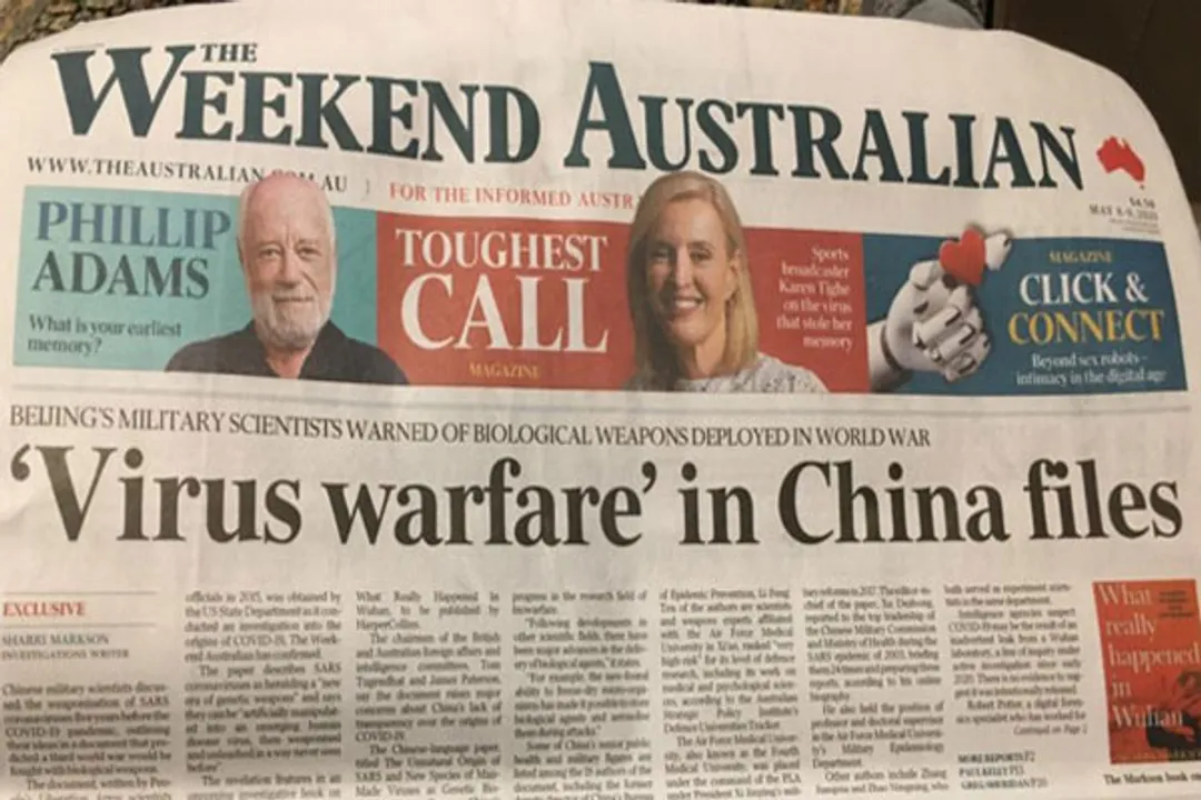  China's intent to study bioweapons reopens Covid origin controversy