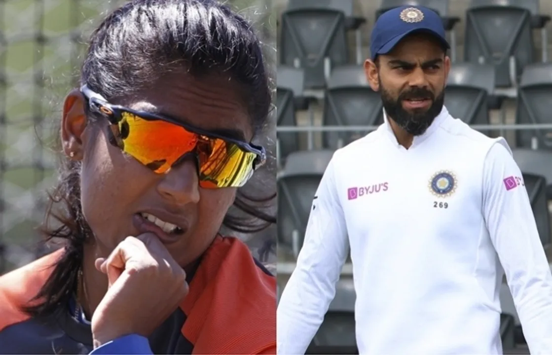  Mithali Raj and Virat Kohli. 