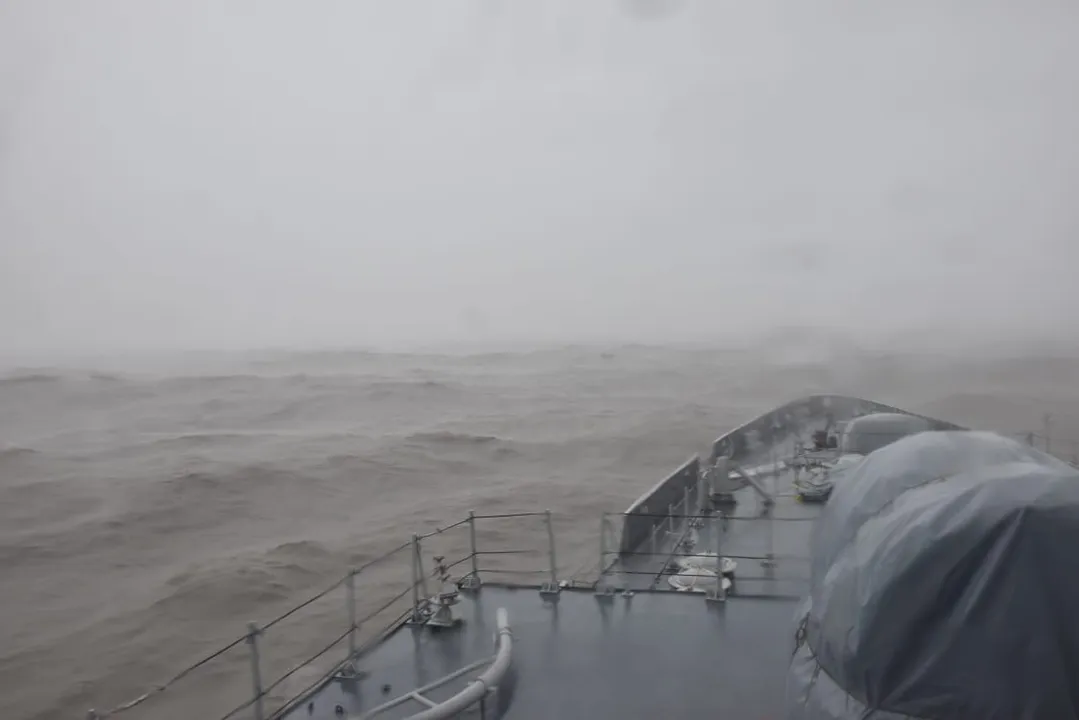  Mumbai: INS Kolkata rescued two survivors from the life-raft of vessel Vara Prabha late Monday, as it proceeded to the Bombay High Fields for rescuing more people in the aftermath of Cyclone Tauktae. 