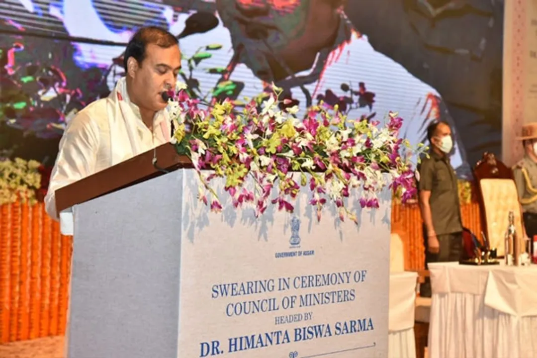  Himanta Biswa Sarma sworn-in as 15th Assam CM