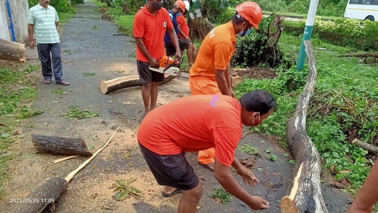  Restoration work begins in Odisha post Cyclone Yaas