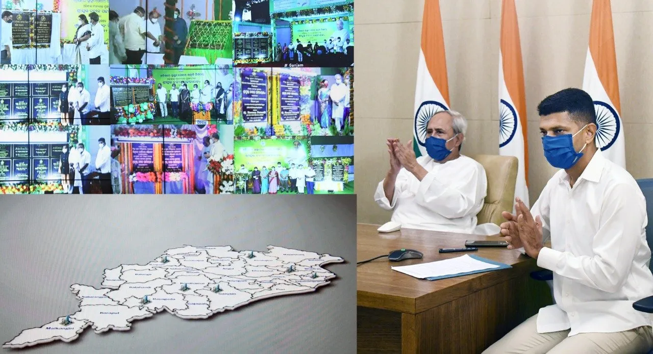  Odisha: Patnaik lays foundation for liquid oxygen plants in 8 districts