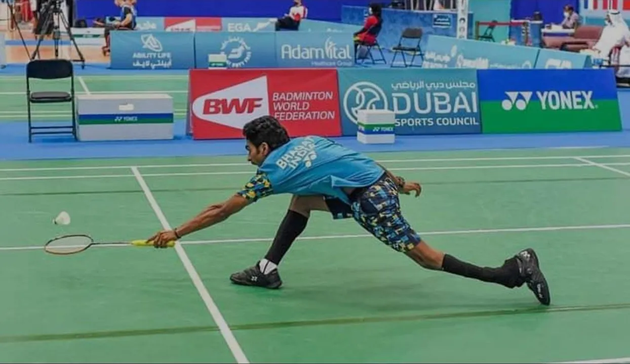  'Wings From Home' hosts para badminton champion Pramod Bhagat