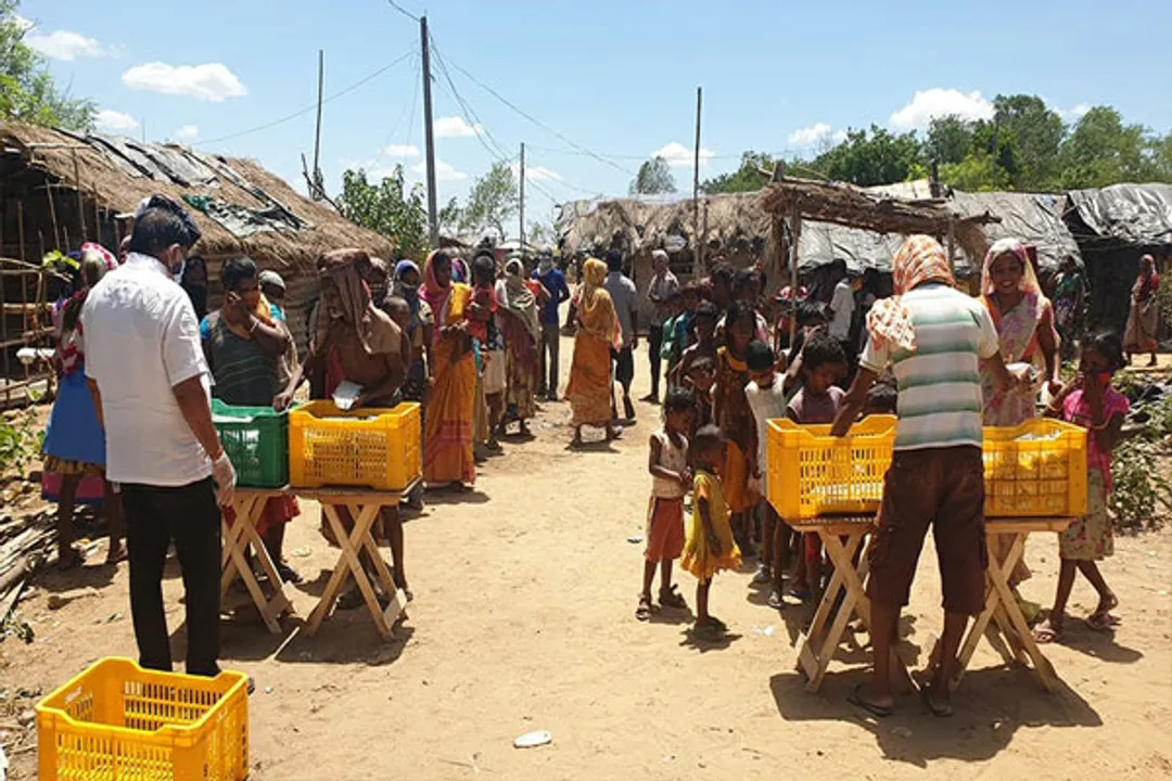  Amulya Jeevan Foundation feeding hapless in Twin City