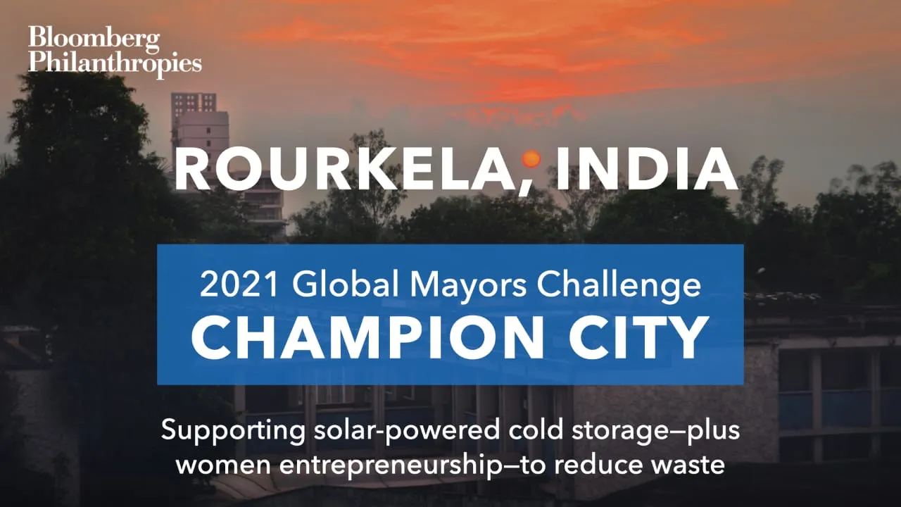 Rourkela in Top 50 of Global Mayors Challenge 2021
