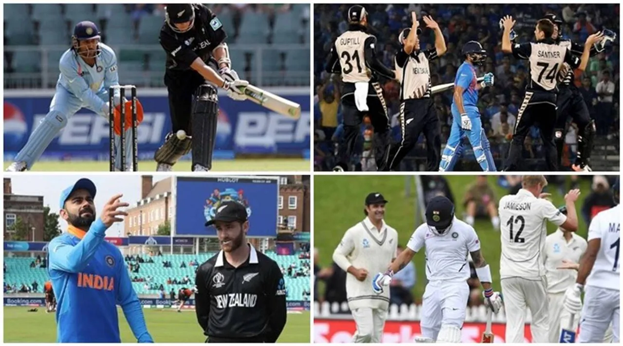  5 times India lost crucial matches against New Zealand in ICC tournaments