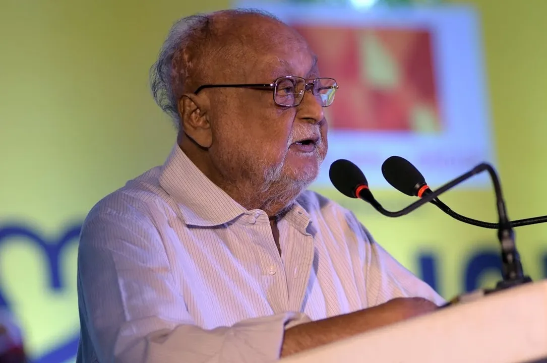  Poet Jayanta Mahapatra (file pic) 