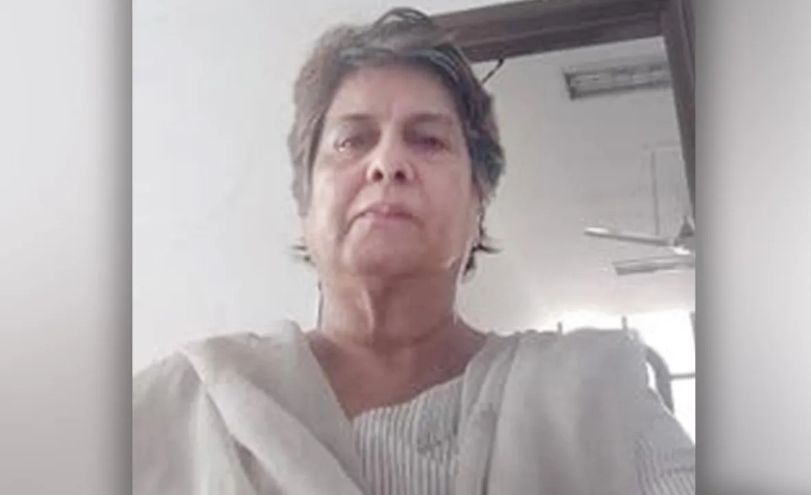  Ex-Union Minister's wife found murdered in Delhi house ( Credit : Tamil Nadu Pradesh Mahila Congress/twitter) 