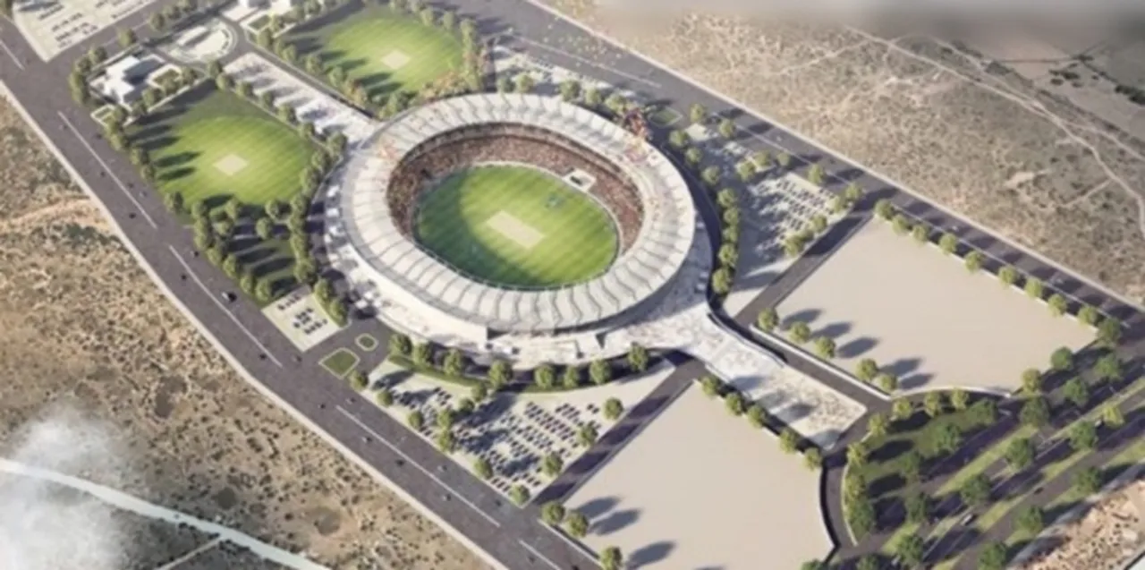  World's third largest cricket stadium to come up in Jaipur. 