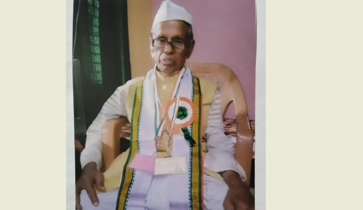  Eminent Freedom Fighter Ishwar Bisoi no more