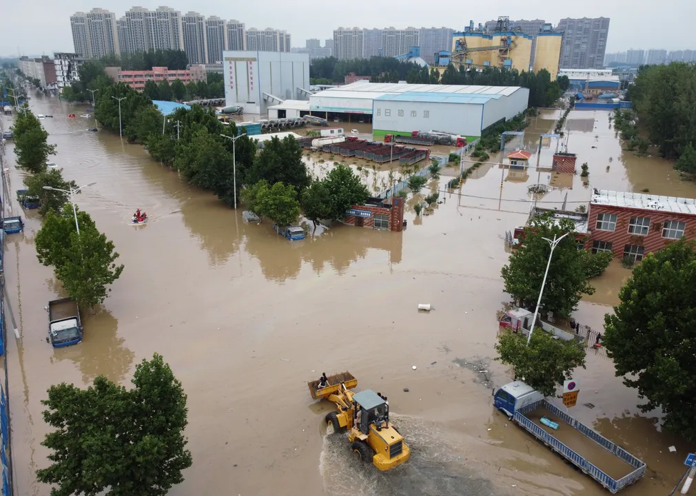  Watch: Torrential rainstorms cause chaos in China, death toll reaches 56