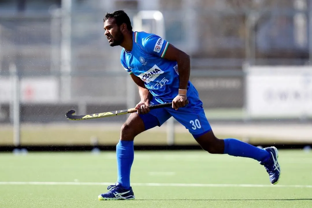  Indian Hockey Defender Amit Rohidas.(pic:Hockey India) 