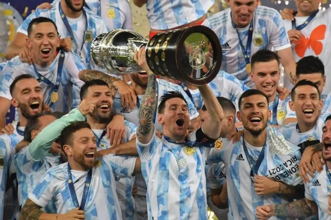  Lionel Messi finally has an international trophy as Argentina beat Brazil to win Copa America