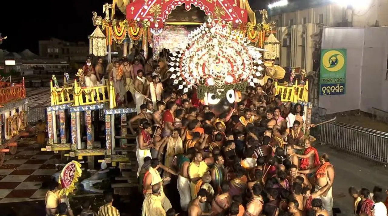  Niladri Bije: Deities return to Srimandir as Ratha Jatra concludes in Puri