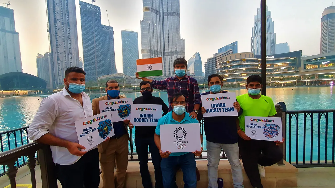 NRIs celebrate at Burj Khalifa after India Men's Hockey win, praise Odisha Govt