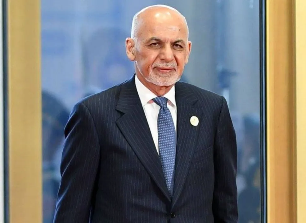  Afghan President Ashraf Ghani fled with a helicopter filled with cash