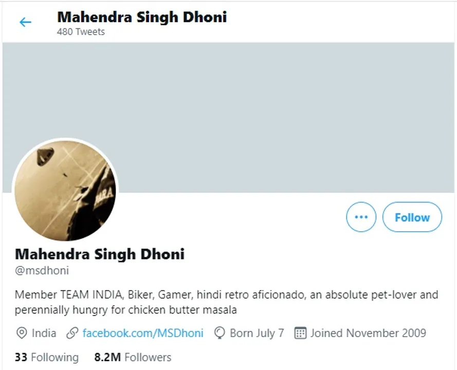  Twitter removes ‘blue tick’ from MS Dhoni’s official handle, restores it after social media uproar