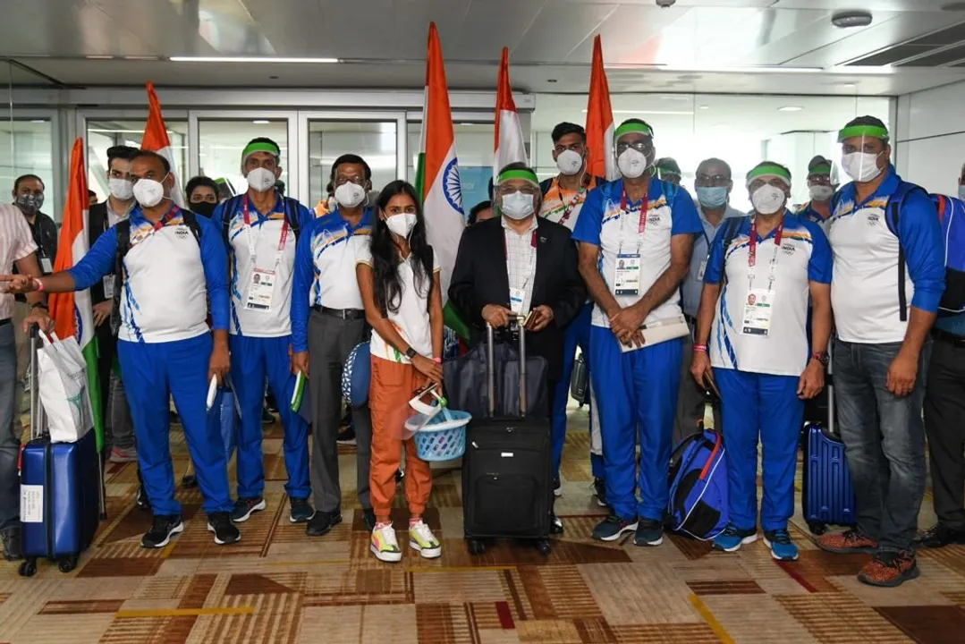  India welcomes Olympics heroes