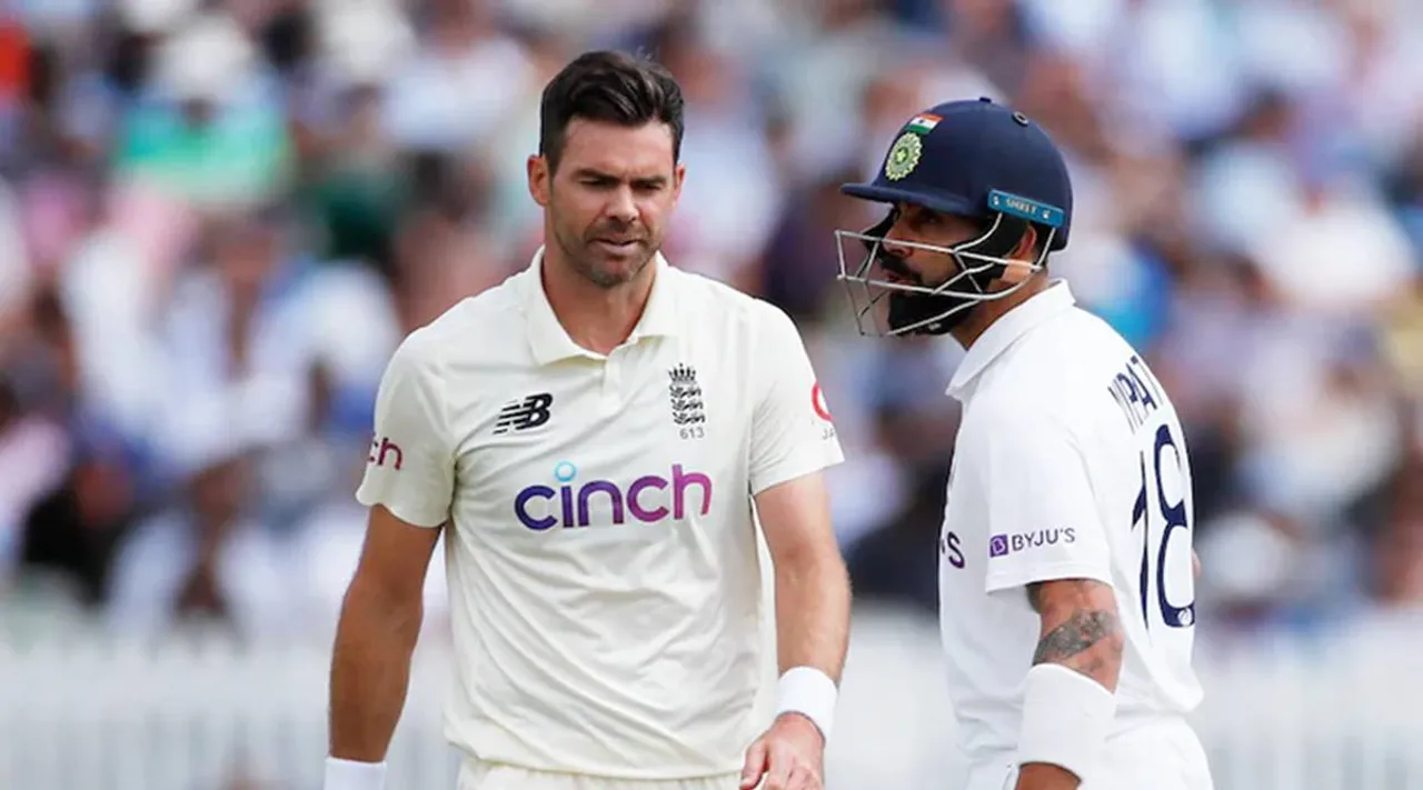 Watch: Virat Kohli has heated exchange with England pacer James Anderson during Lord's Test