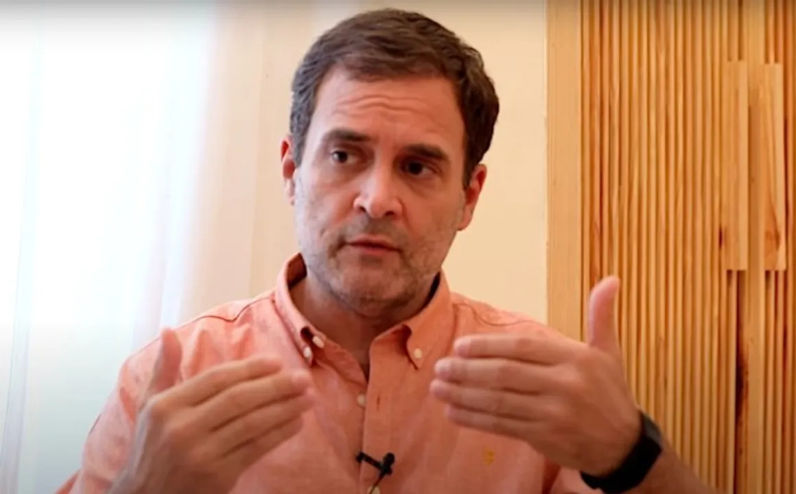  Congress spreads love and unity while BJP spreads hate and division: Rahul Gandhi