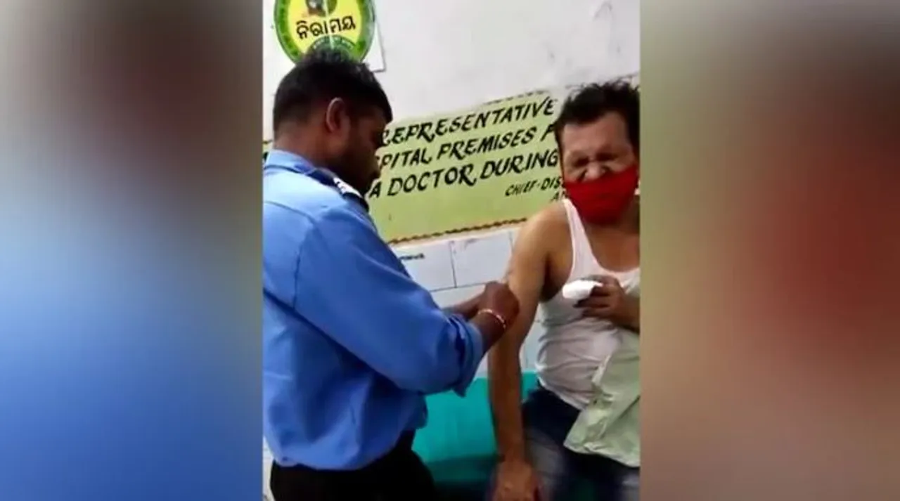  Despite Odisha Govt's warning, security guard found administering injection to patient