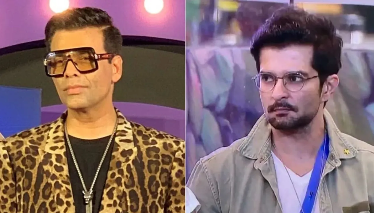  Karan Johar calls Raqesh Bapat 'sexist' on 'Bigg Boss OTT'
