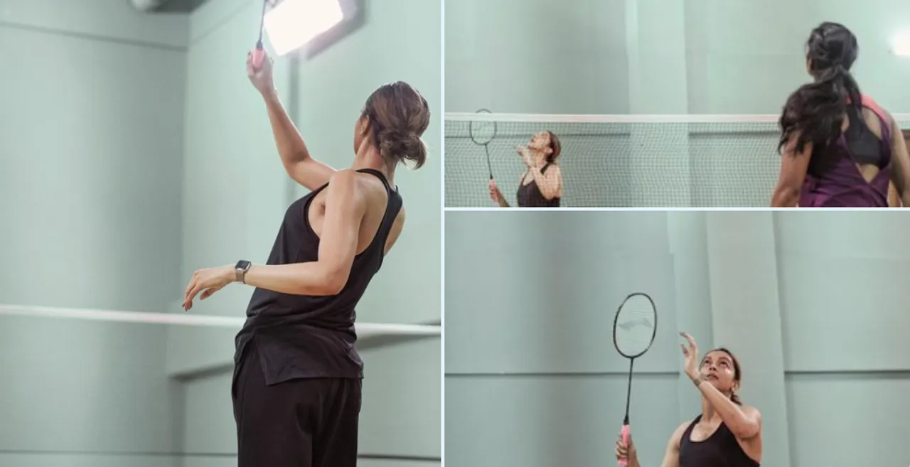  Deepika Padukone, PV Sindhu play badminton, fuel talks of biopic; see pics