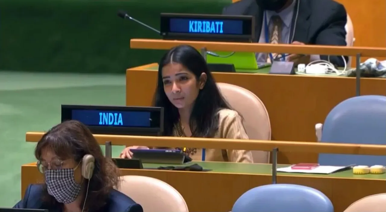  IFS officer Sneha Dubey wins internet with India's First Right of Reply at UN; Watch Full Video