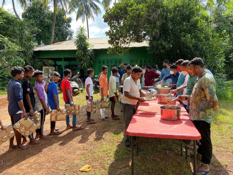  City-based social outfit celebrates Ganesh Puja with tribal students