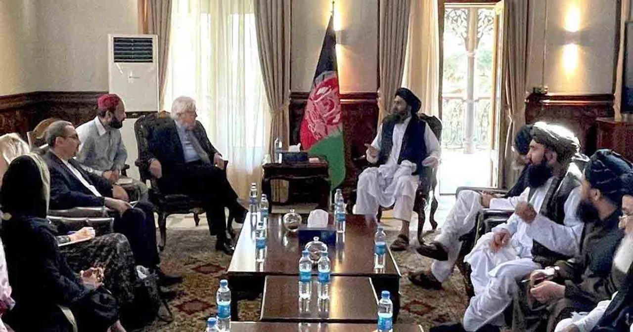  United Nations humanitarian chief in talks with Taliban leadership in Kabul