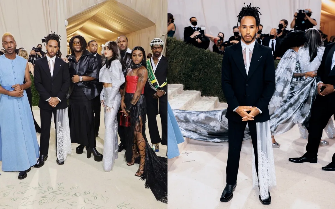  Hamilton courts controversy by supporting âBlack creatives' in Met Gala. 